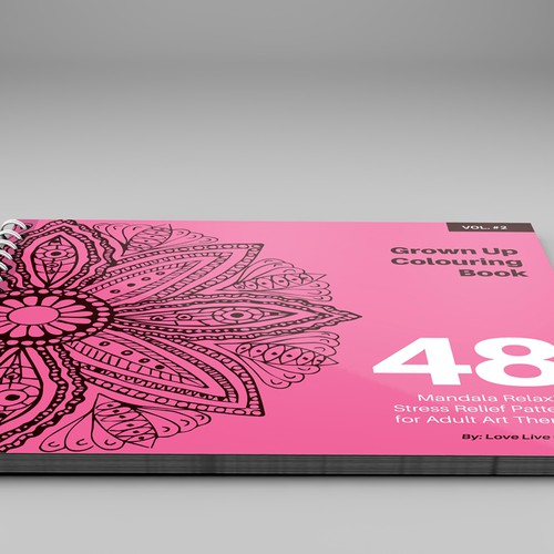 Adult Mandala Colouring Book