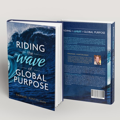 Crisp Modern Book Cover for Spiritual Book