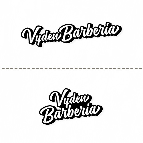 Vyden Barberia Logo Concept