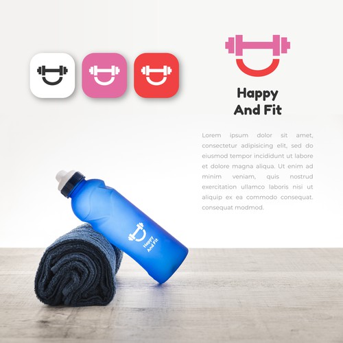 Happy And Fit Logo