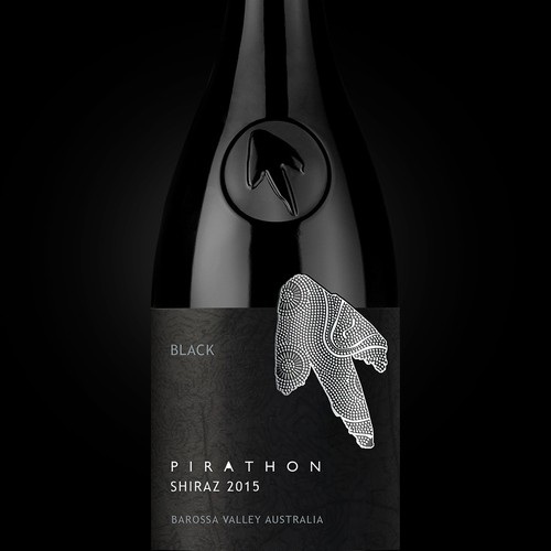 Wine label design