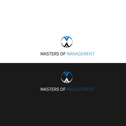 minimalistic  logo for a business course