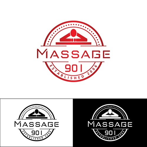 Massage 901 needs a cool, hip, wellness logo to connect with huge shop local 901 movement in Memphis