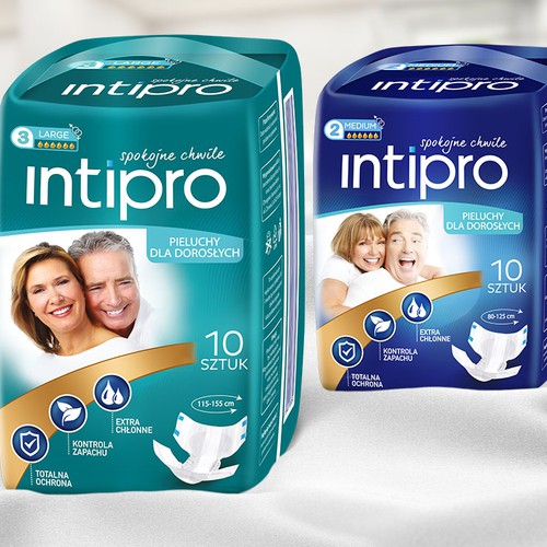 Adult-care nappies
