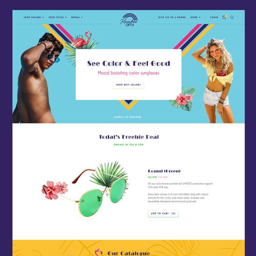 Bold E-Commerce Landingg Page