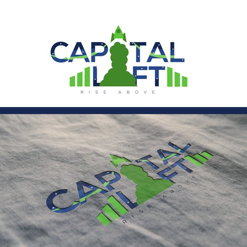 Scenery Logo concept for capital lift