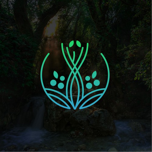 Minimalist logo design for Bow Sanctuary