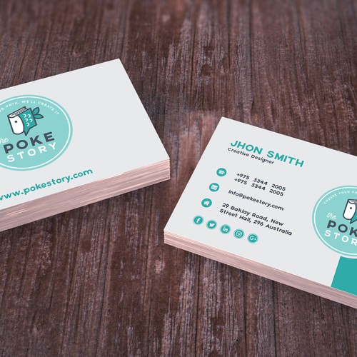 Elegant looking business card