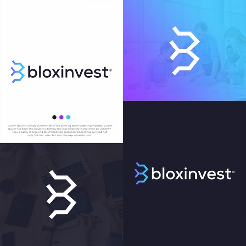 Bloxinvest Logo Design