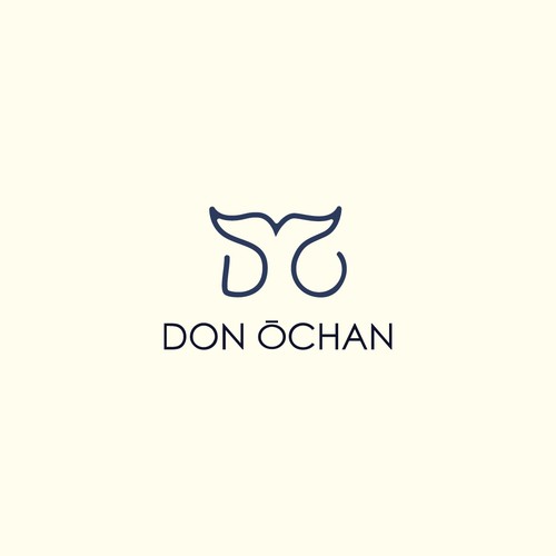 A simple modern logo concept for don chan seafoods