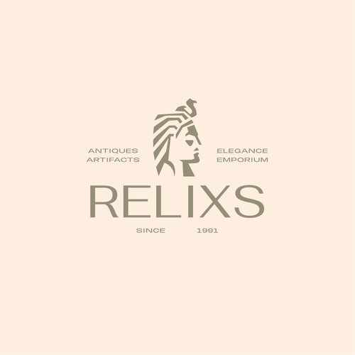 Antique Treasures: RELIXS Logo design project