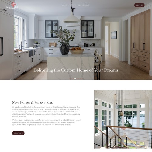 Building Luxury Homes with Copper Leaf Development