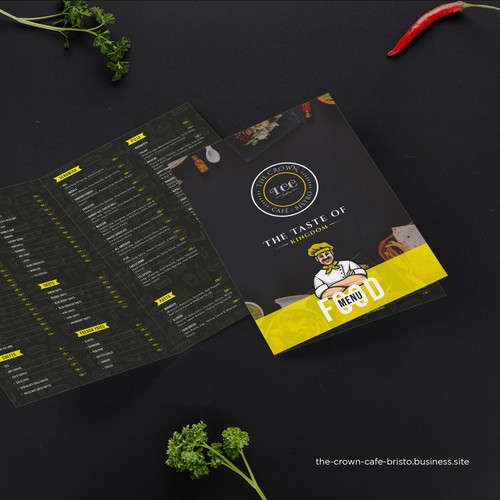 TCC Menu Design