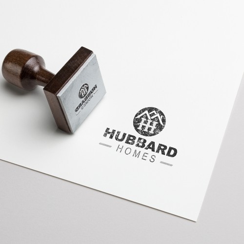Bold logo For Hubbard Homes Company
