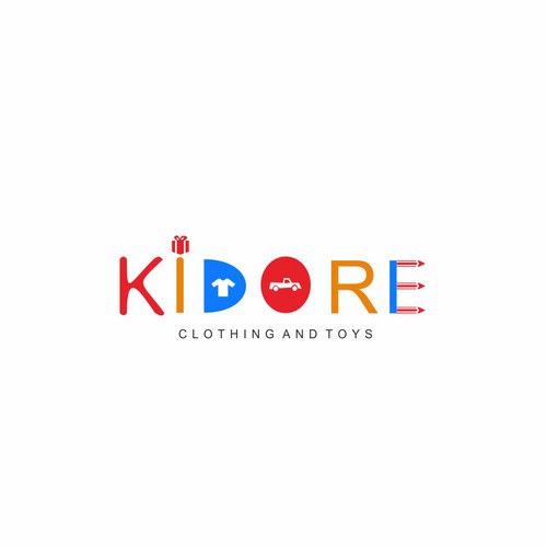 logo for toy and clothes company