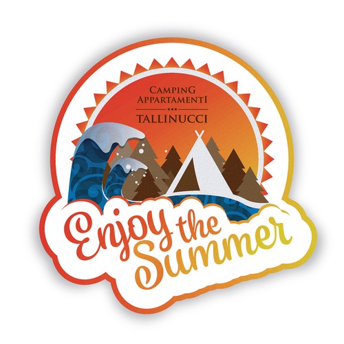 stickers camping