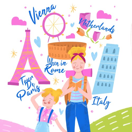 Travelling Illustration