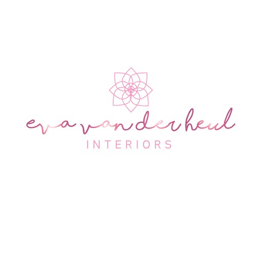 Contest entry for Eva van der Heul Interiors logo design