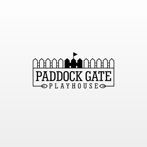 Logo concept for Paddock Gate Playhouse