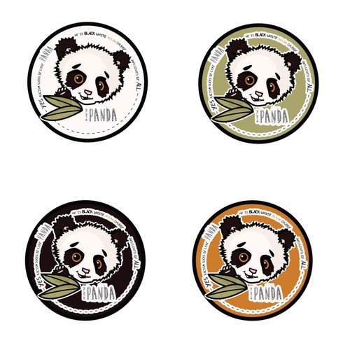 Be like Panda Logo