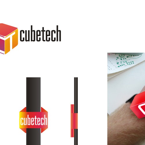 Create the next logo (and business cards, letterhead, envelope) for cubetech