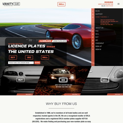 desktop and mobile website design