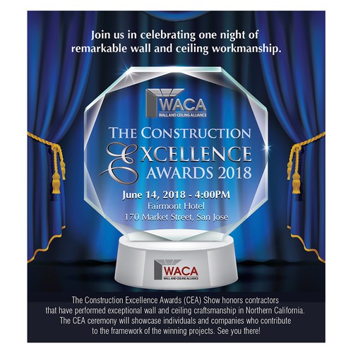 Magazine Ad highlighting the Construction Excellence Awards 2018