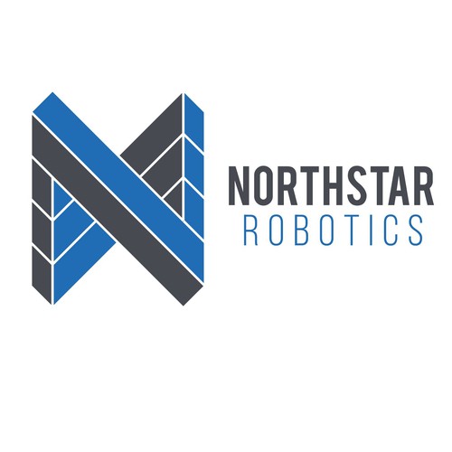 Geometric logo for Robotics company