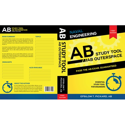 book or magazine cover for AB Testing