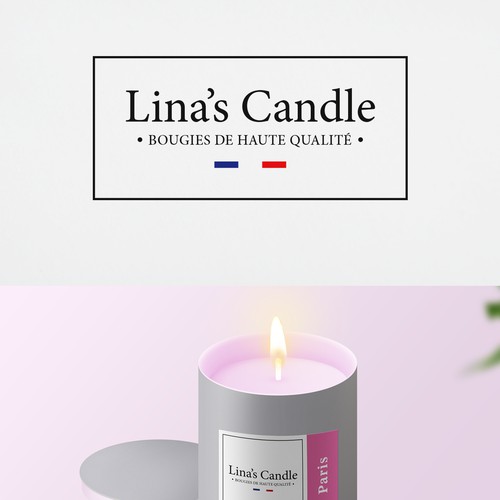 Candle - French Company (Logo + Label + Packing)