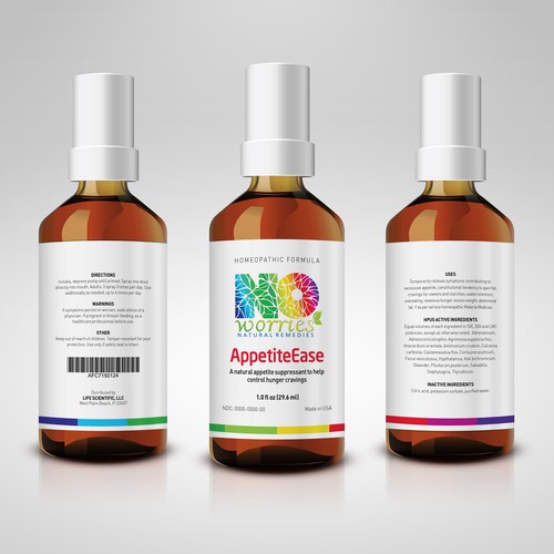 Create a New Product Label for Exciting Natural Remedies Company.