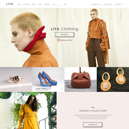 Landing Page for LIYA