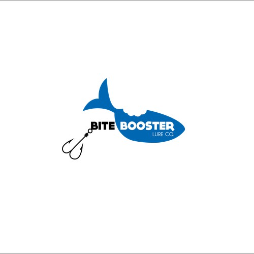 Logo concept for fishing lure company