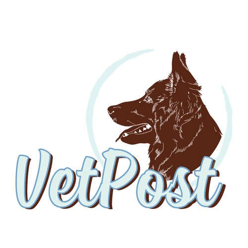 Create a fun logo for a national veterinary/pet e-commerce site for VetPost