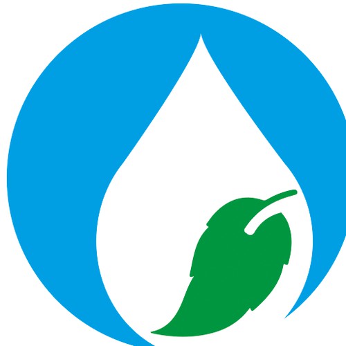 Créer un logo dans les dernière tendances écologiques qui touche l'eau