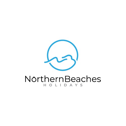 Winning logo for Northern Beaches Holidays