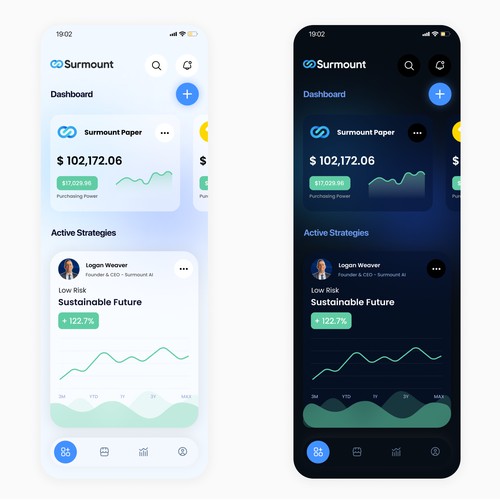 Investment management app