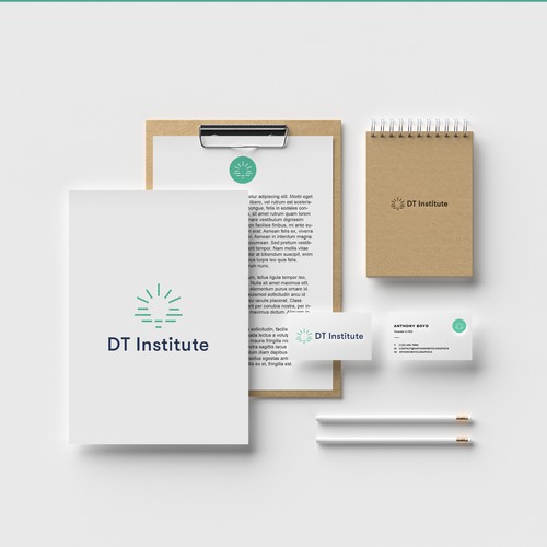 Creative logo for an Institute