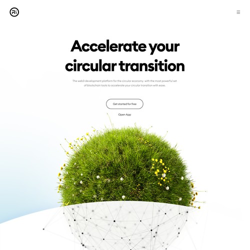 Circular Transition Website Design