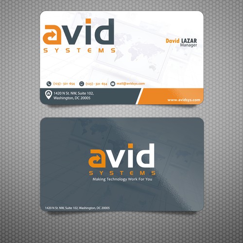 Business Card for IT Services Firm