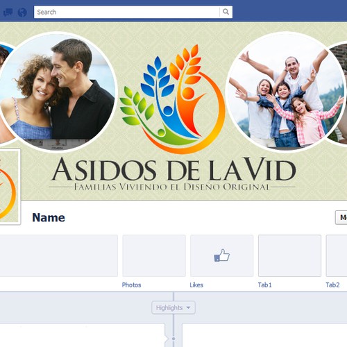 Create an Attractive Facebook Cover for Asidos de la Vid