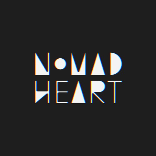 Nomad Heart Logotype: Art Deco Nomadic Reinvention