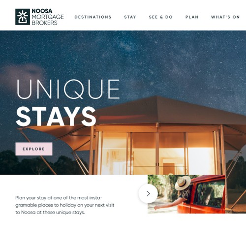 Noosa Mortgage Brokers Logo Design