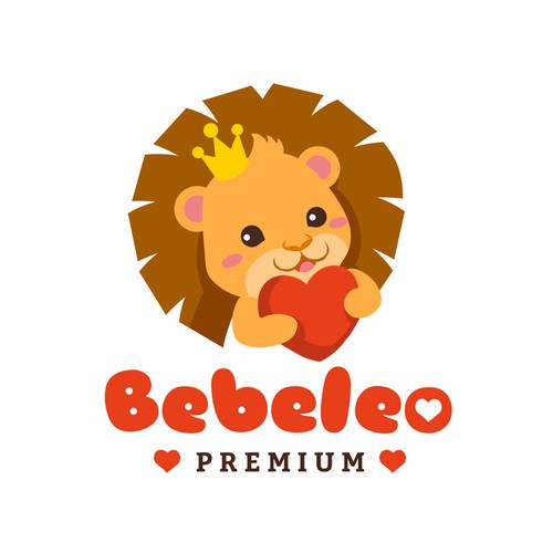 Baby lion logo design for an ultra sound brand