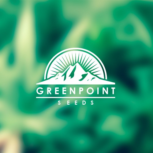 Greenpoint Seeds | Cannabis Company Logo Design