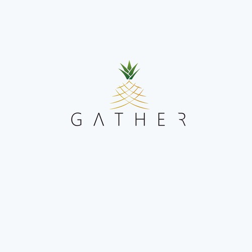 Gather logo design