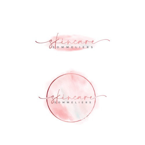 Logo for a skincare company.