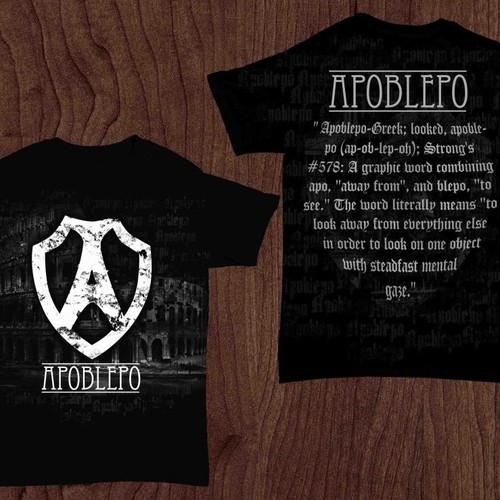 Tee concept for Apoblepo