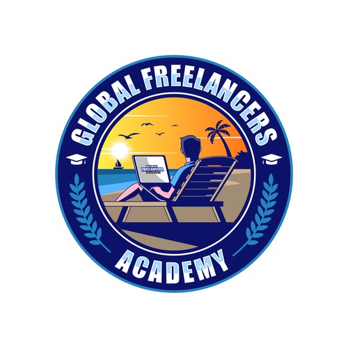 GLOBAL FREELANCERS LOGO DESIGN