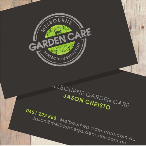 Create a modern logo for a gardening company